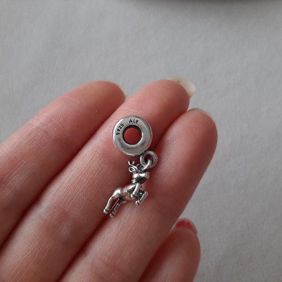 SOLD!! Pandora Reindeer Charm - Picture 4 of 4